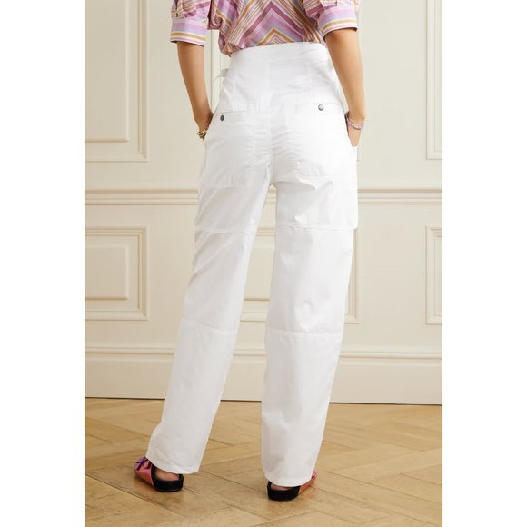 NWT Isabel Marant White "Ferima" Pants, size 40. Fits like a size 6/8 - Picture 4 of 17